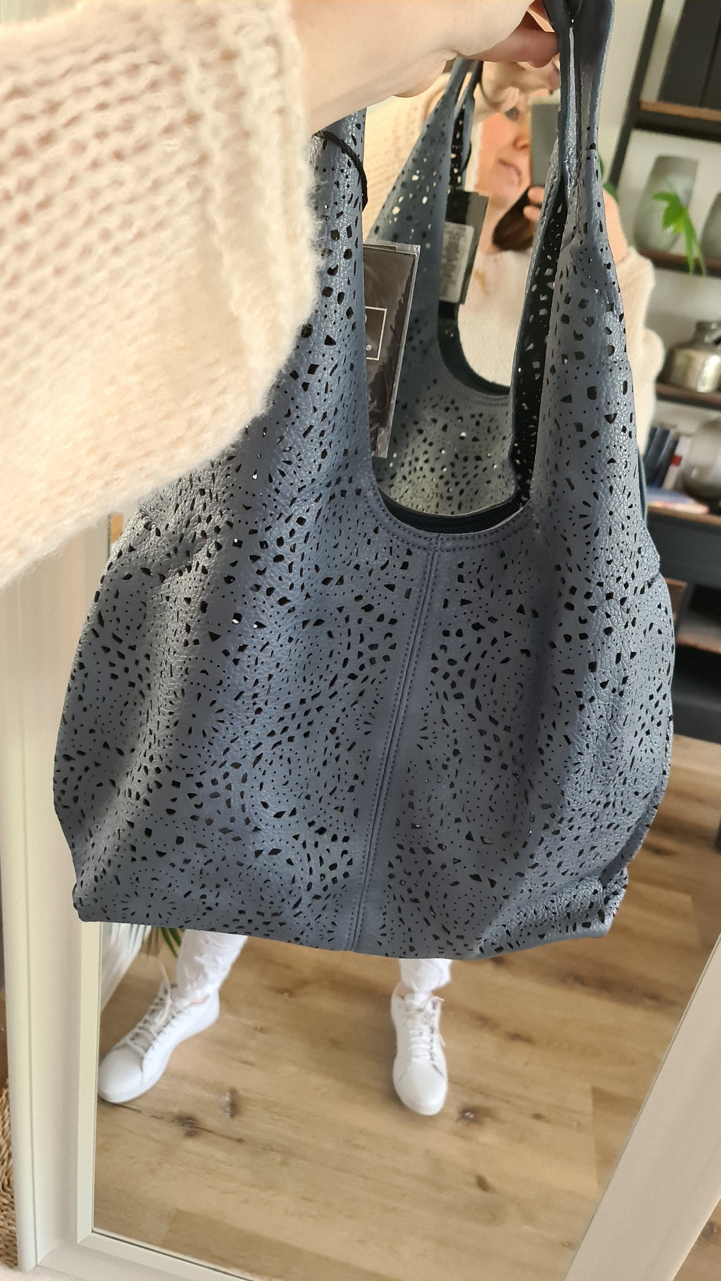 Tasche Loch Musster blau