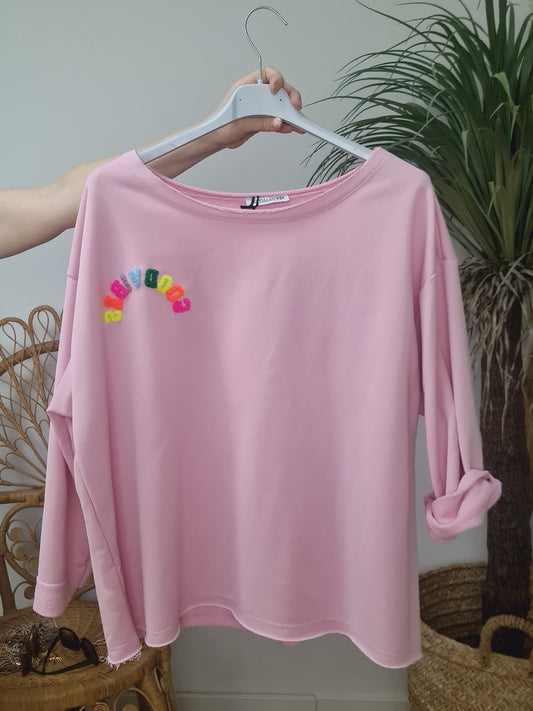 Pulli Goodvibes rosa