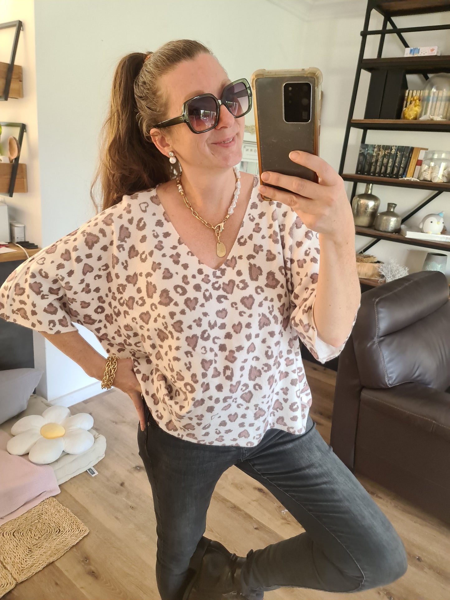 Herzchen Leo Pulli