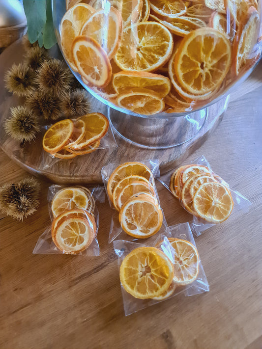 Orangen Scheiben Deko