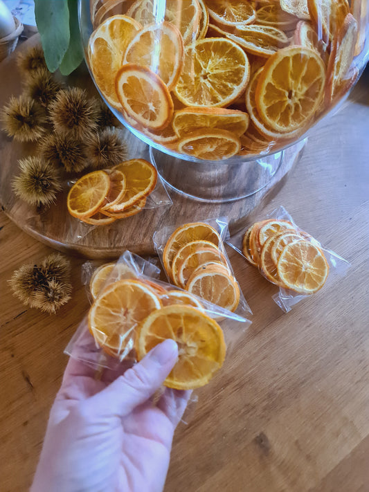 Orangen Scheiben Deko