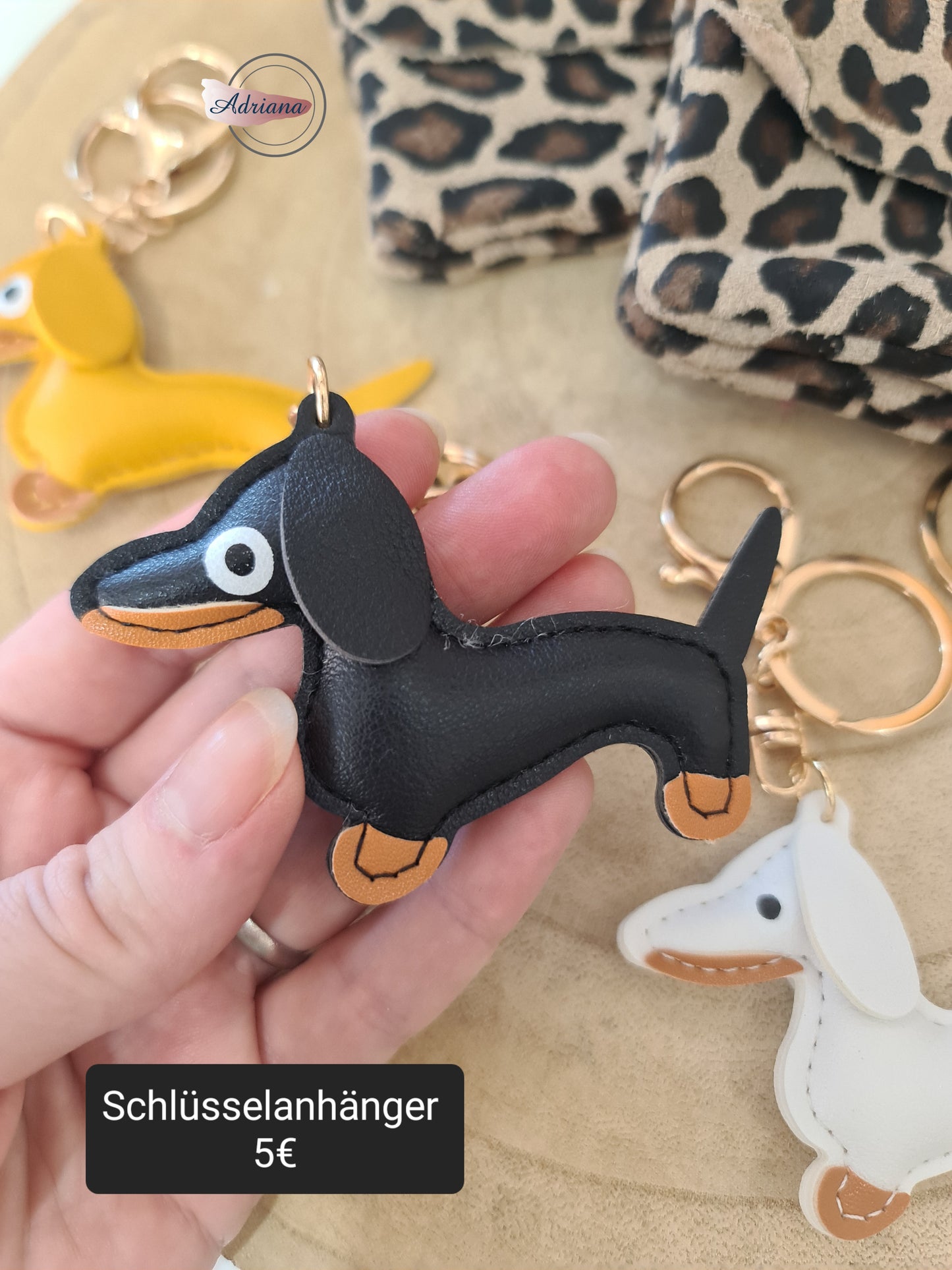 Schlüsselanhänger Dackel