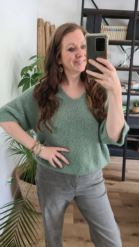 Pulli Linda grün
