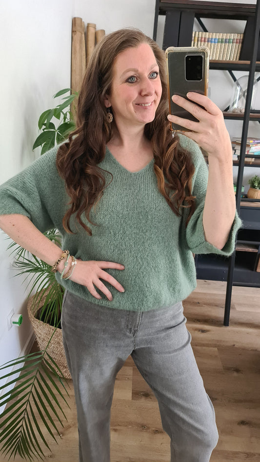 Pulli Linda grün