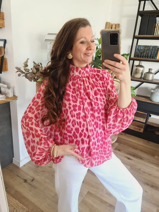 Leo Bluse Pink