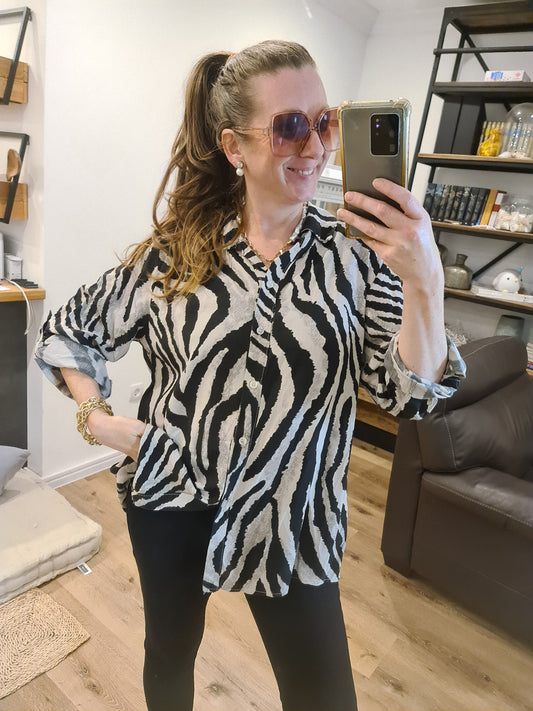 Bluse Zebra