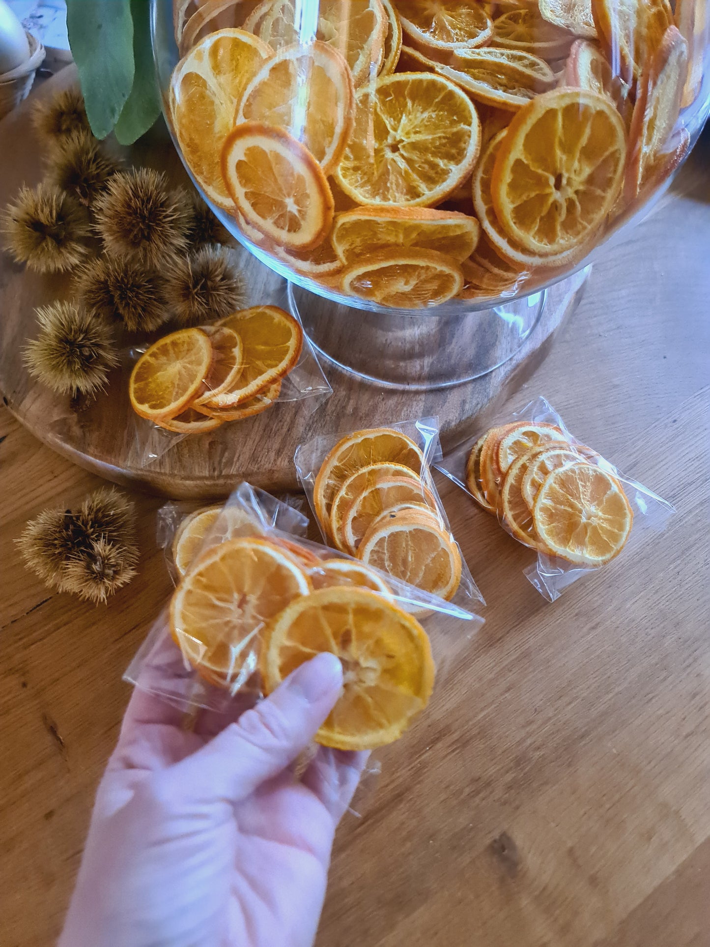 Orangen Scheiben Deko
